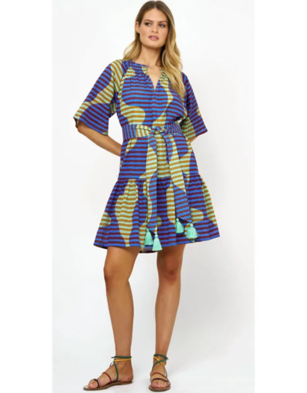 Raglan Belted Mini Dress