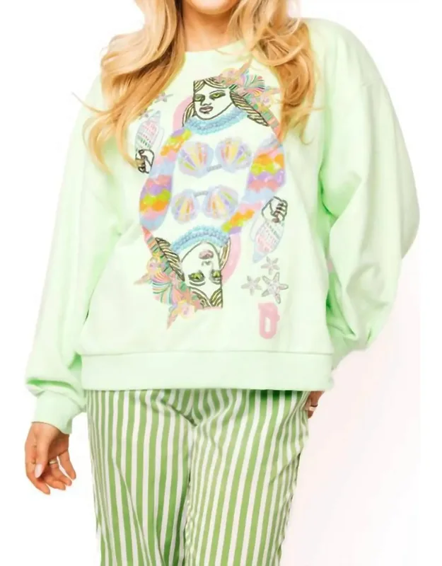 Sea Card Logo Sweatshirt