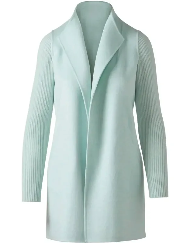 Rib Sleeve Coat