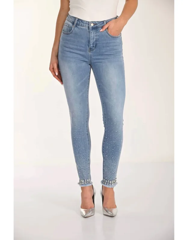 High-waisted Skinny Jeans
