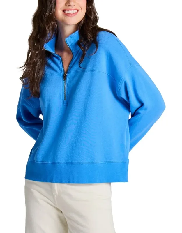 Terry Boxy Zip Jacket