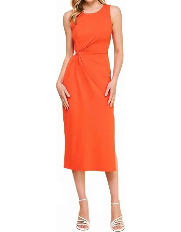 Quinn Side Twist Cut-out Dress
