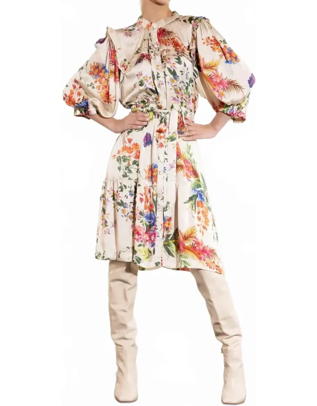 Kara Silk Dress