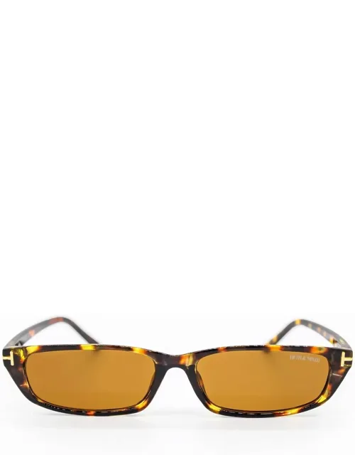 Lana Slim Rectangle Sunglasses