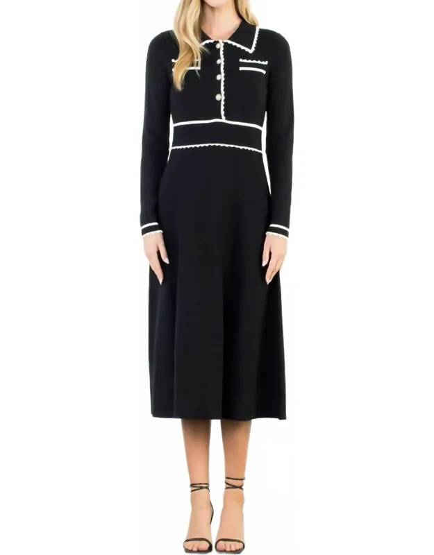 Knit Midi Dress