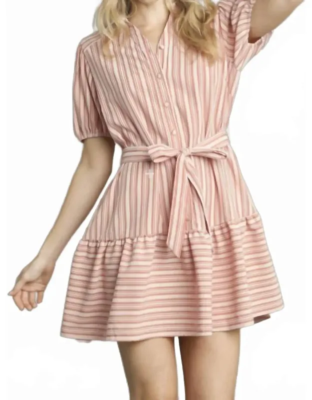 Belted Mini Dress