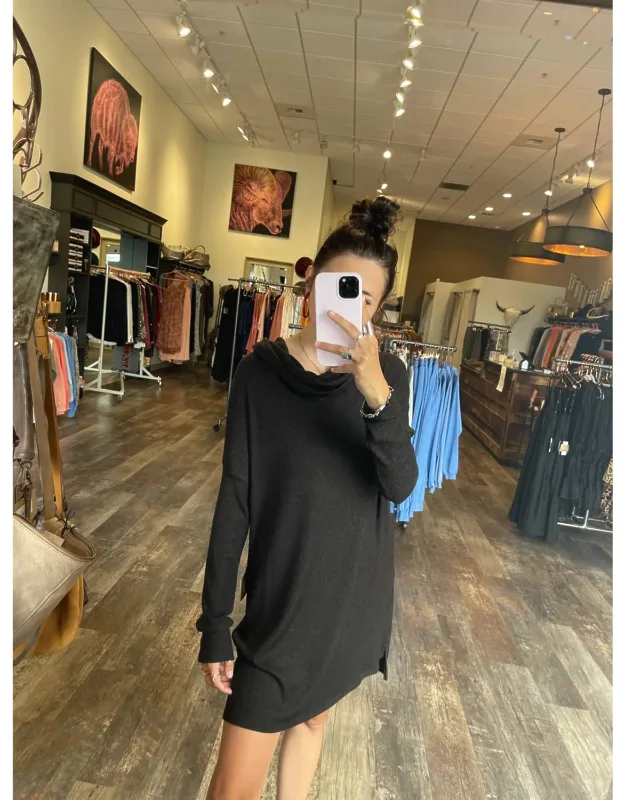 Cowl Neck Dress