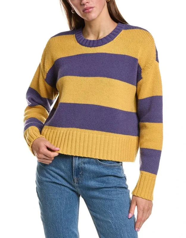 Stripe Wool & Cashmere-blend Sweater