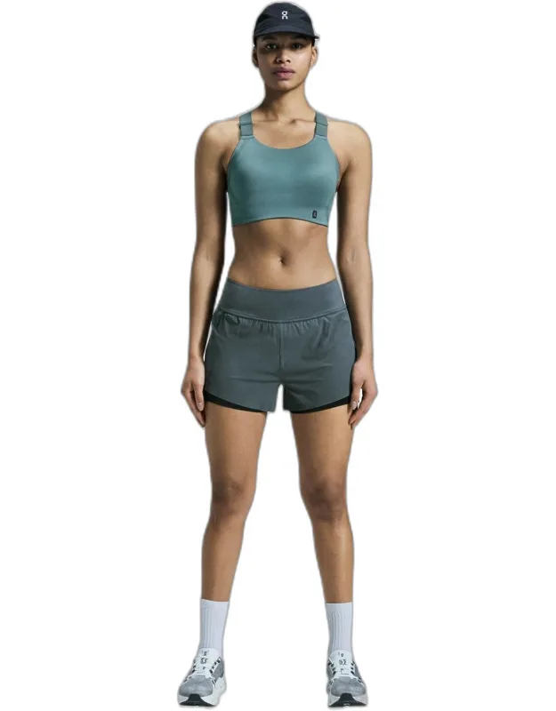 Running Shorts Moisture Wicking Built-in Brief Active