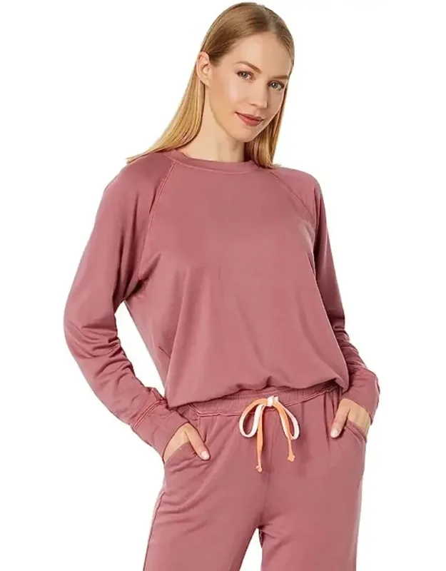 Sweatshirt Raglan Sleeve Crew Neck