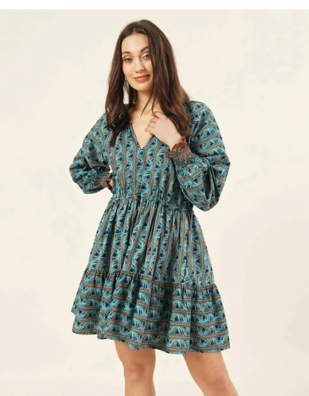 Riviera Mini Dress In Easy And Flattering Dress