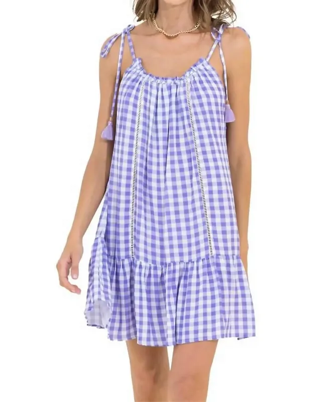 Seersucker Magnolia Dress