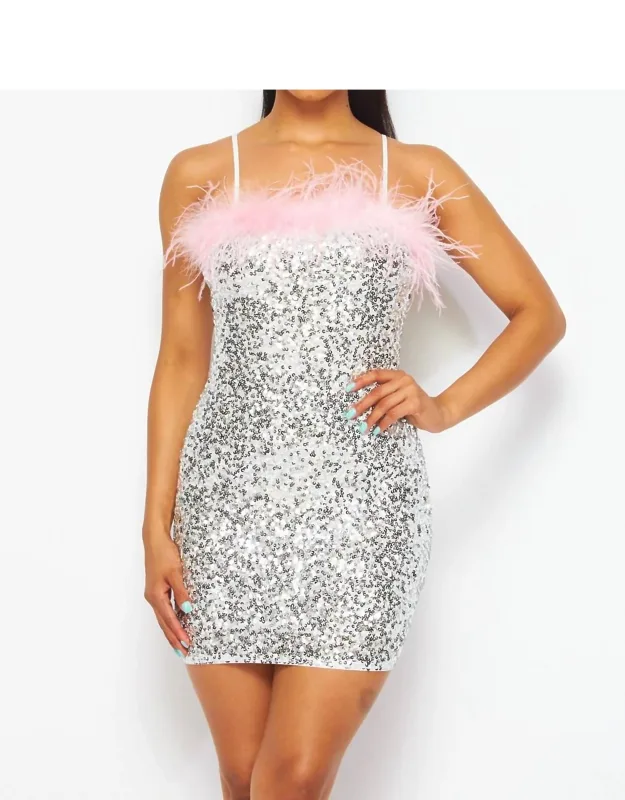 Cecily Sequin Mini Dress