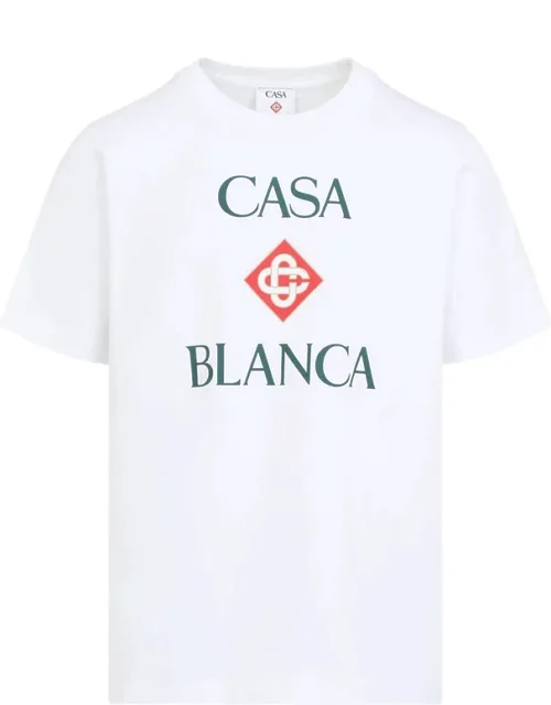 Diamond Logo-print T-shirt