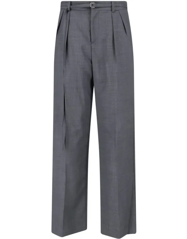 High-waisted Tailored Trousers
