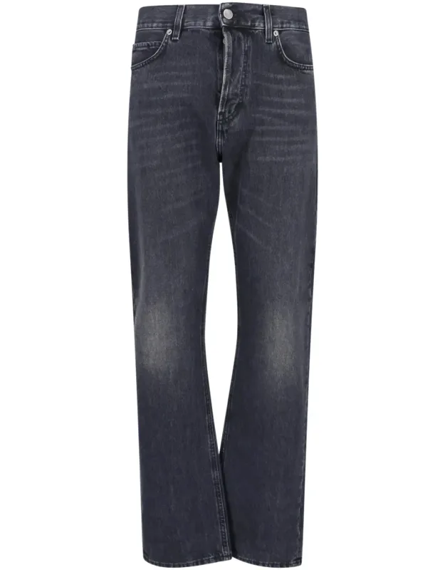 Blake Mid-rise Straight Denim Jeans
