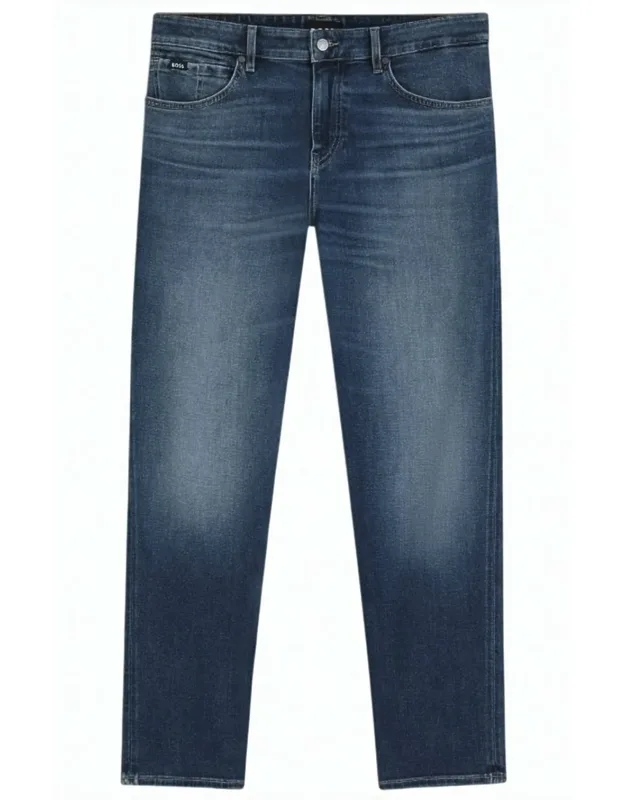 Tapered Denim Jeans