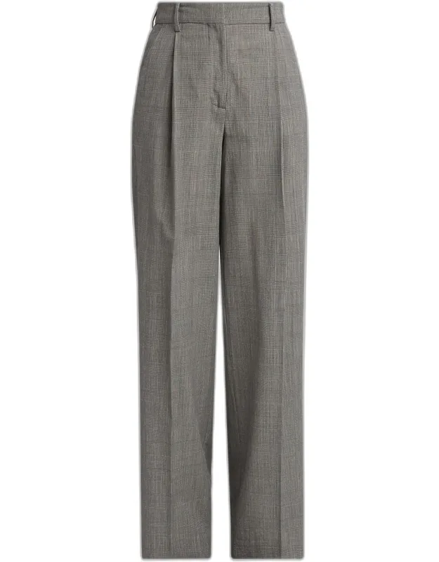 Journey Prince Of Wales Wool Pants