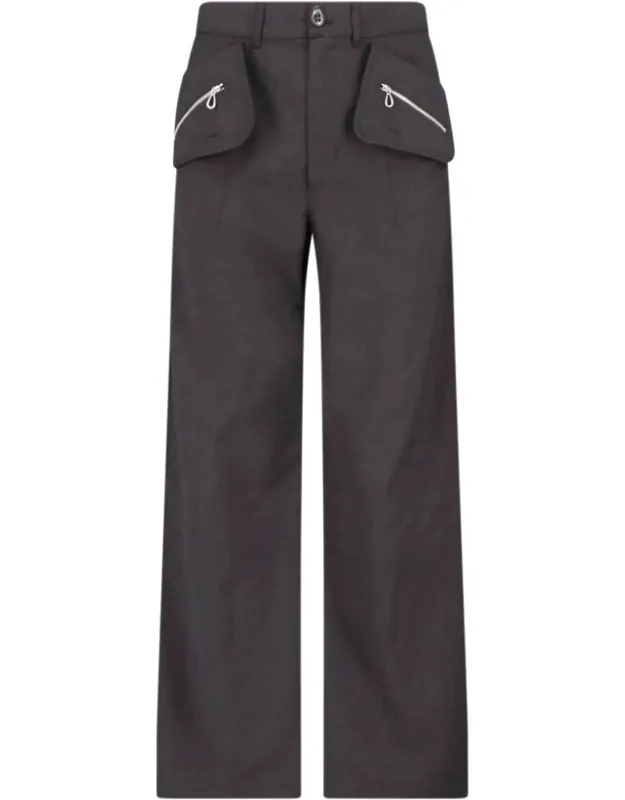Komlo Straight-leg Virgin Wool Trousers