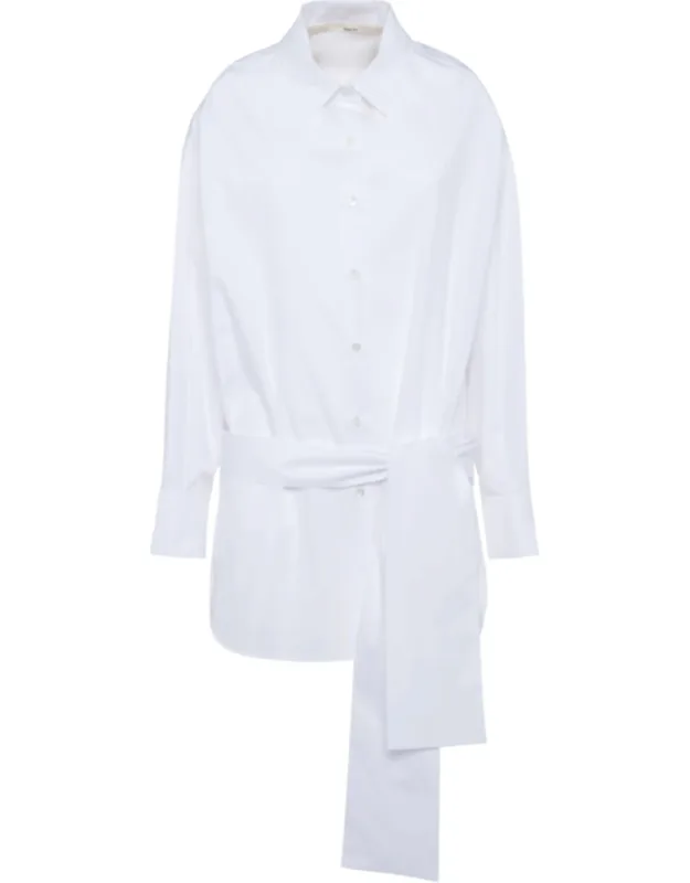Gilda Waist Belt Fabric Shirt