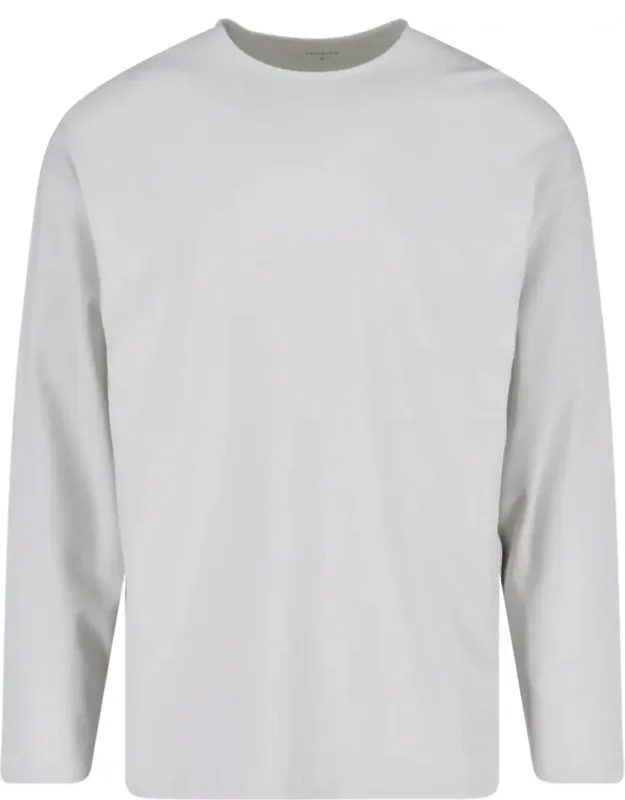 Crew Neck Cotton Silk T-shirt