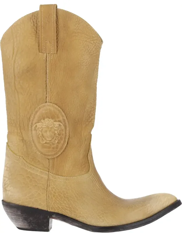 Mid-calf Pointed Toe Boots