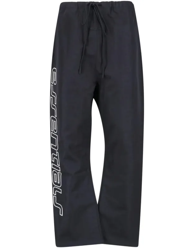 Relaxed Straight Leg Trousers