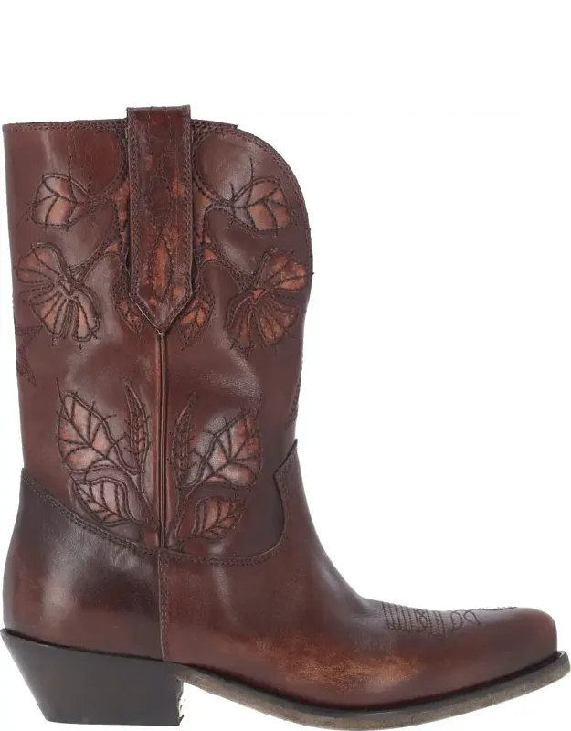 Wish Star Tonal Stitched Boots