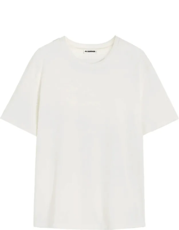 Minimalist Short-sleeved Patch T-shirt