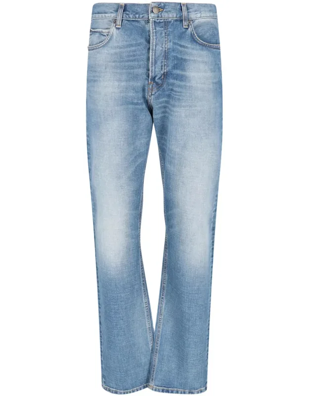 Blake Mid-rise Straight Denim Jeans