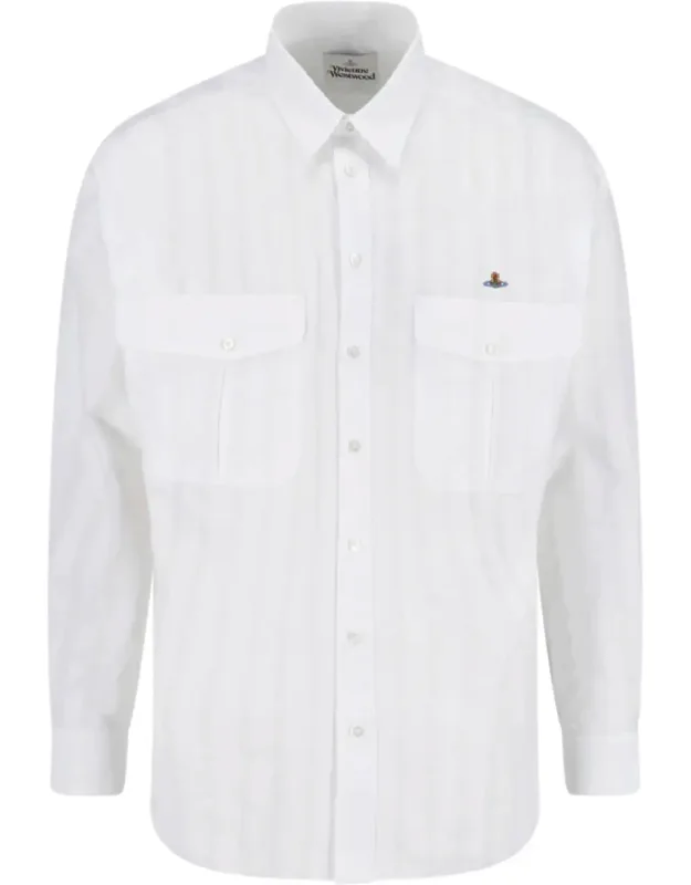 Achilles Striped Cotton Shirt