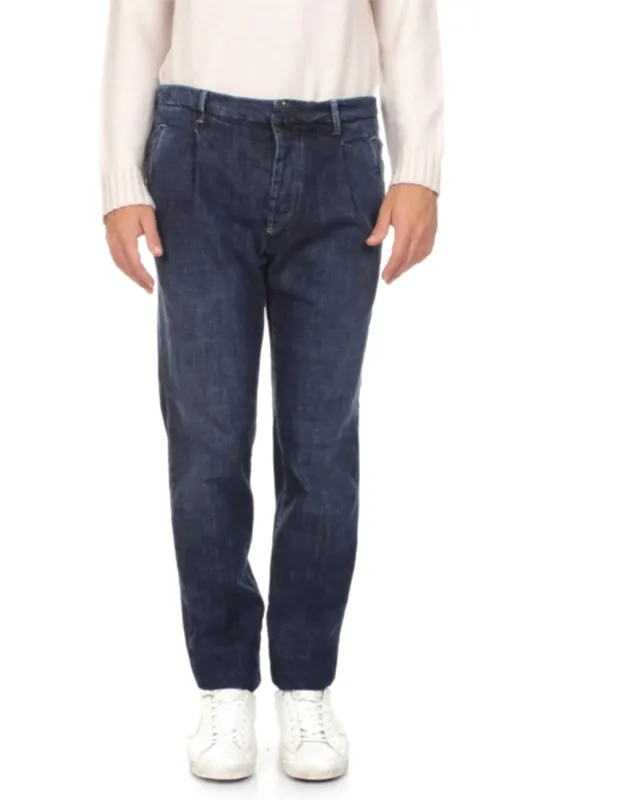 Straight-leg Denim Jeans