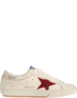 Super-star Worn Calf Leather Sneakers