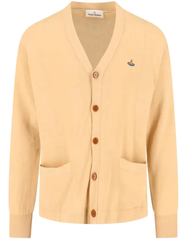 Cotton V-neck Cardigan
