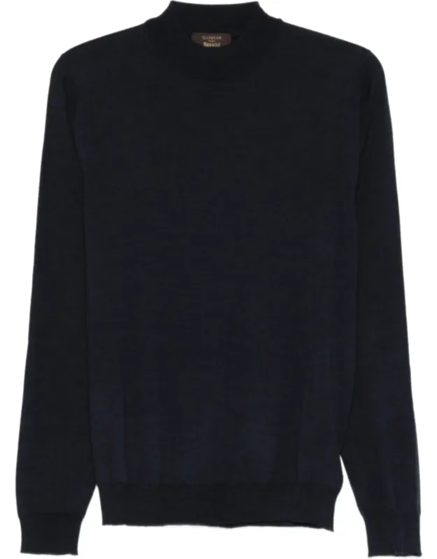 Lupetto Long Sleeve High Neck Pullover