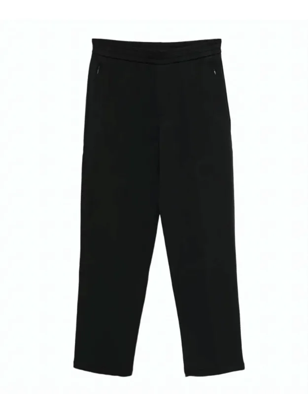 Technical Stretch Elastic Waist Trousers