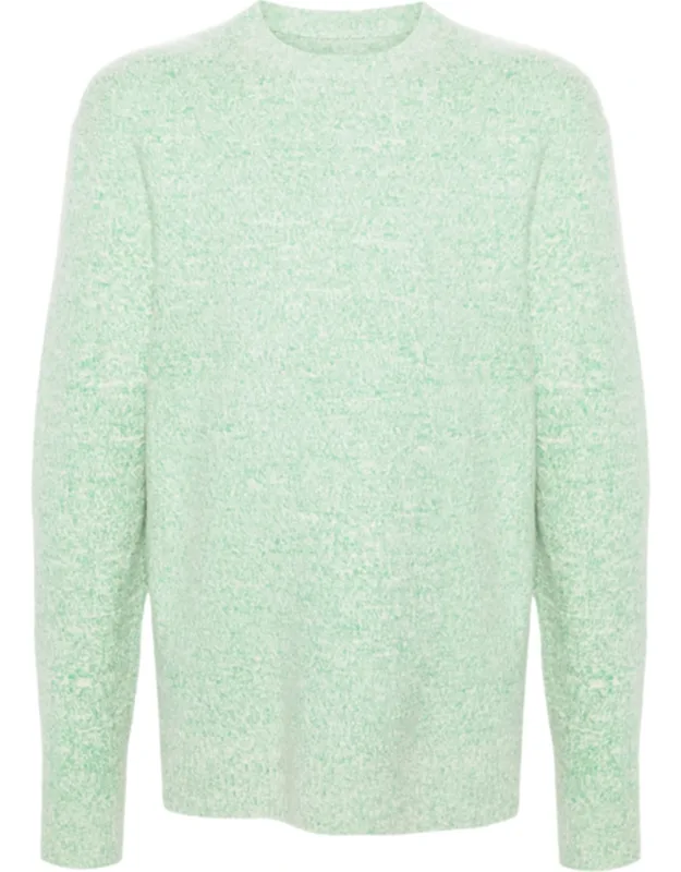 Textured Knit Viscose Sweater