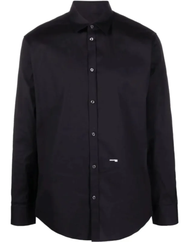 Relaxed Slim Cotton Shirt