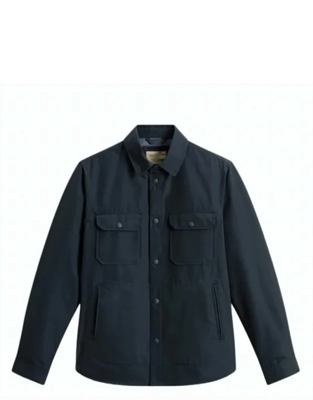 Water Repellent Light Ramar Shirt Jacket