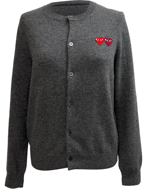 Heart Logo-patch Cardigan