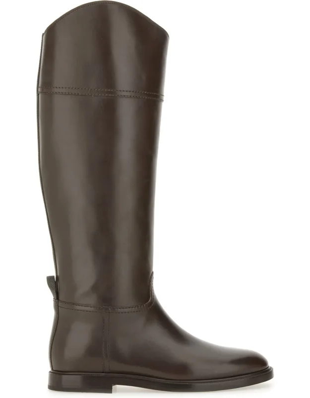 Leather Boots