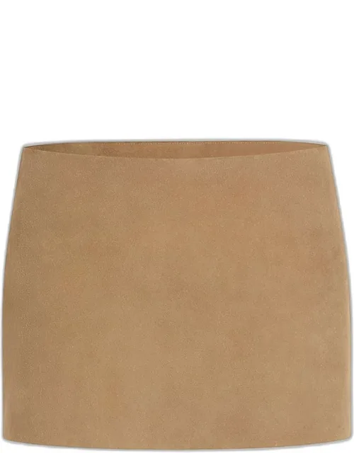 Leather Mini Skirt