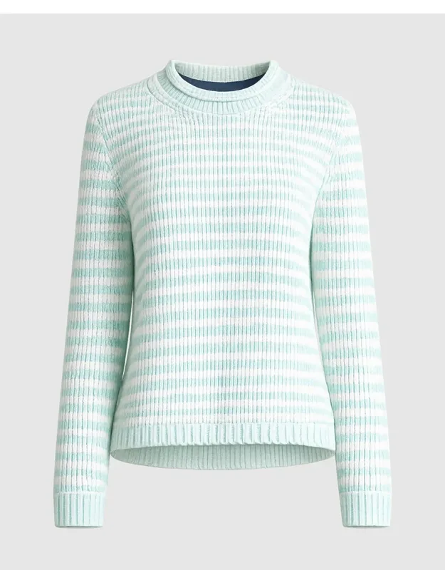 Fine Stripe Mini Marina Sweater