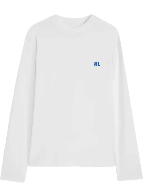 Logo-embroidered Long-sleeve T-shirt