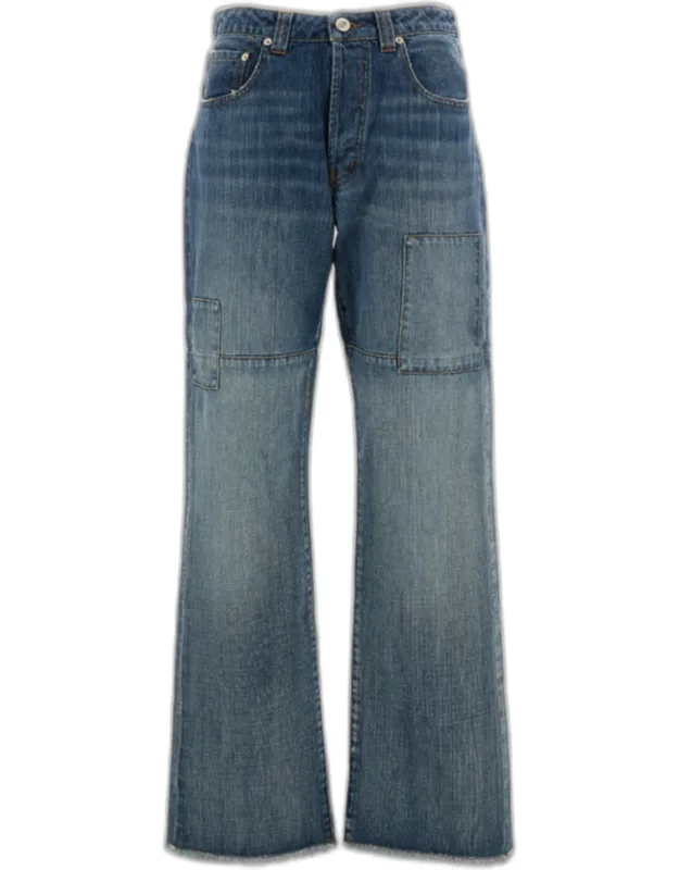 Straight-leg Jeans