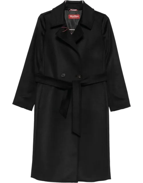 Belted Double-breasted Coat