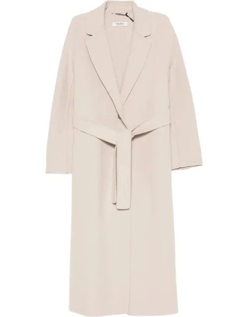 Esturia Belted Notch-lapel Coat