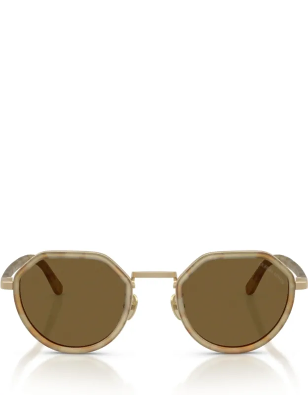 Octagonal Frame Sunglasses