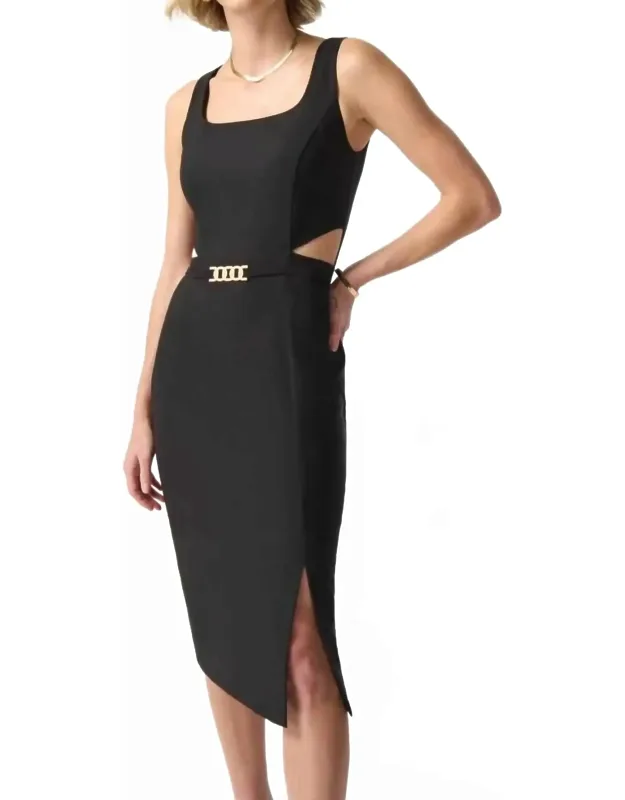 Twill Sheath Dress