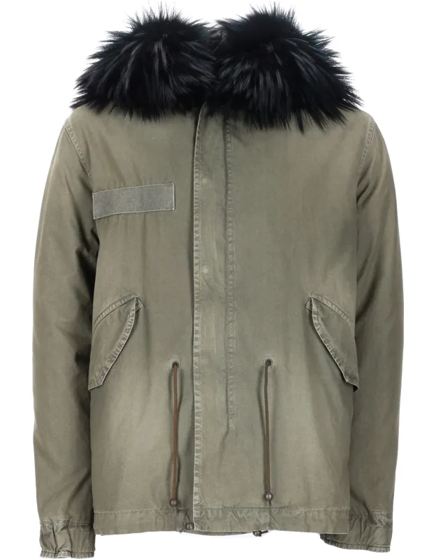Parka With Print
